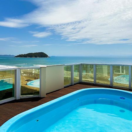 Apartamento Infinito - Cobertura Frente Mar Com Piscina Governador Celso Ramos Exterior foto