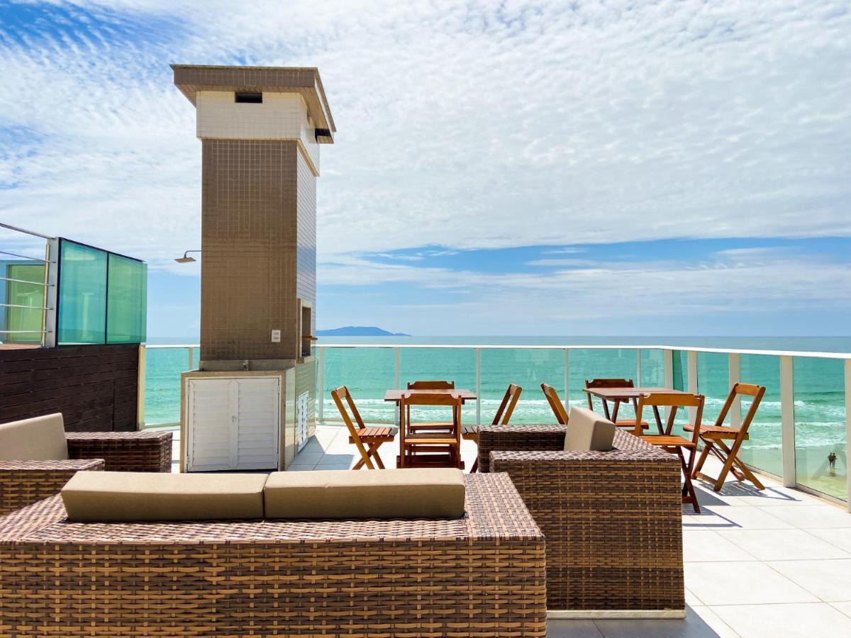 Apartamento Infinito - Cobertura Frente Mar Com Piscina Governador Celso Ramos Exterior foto
