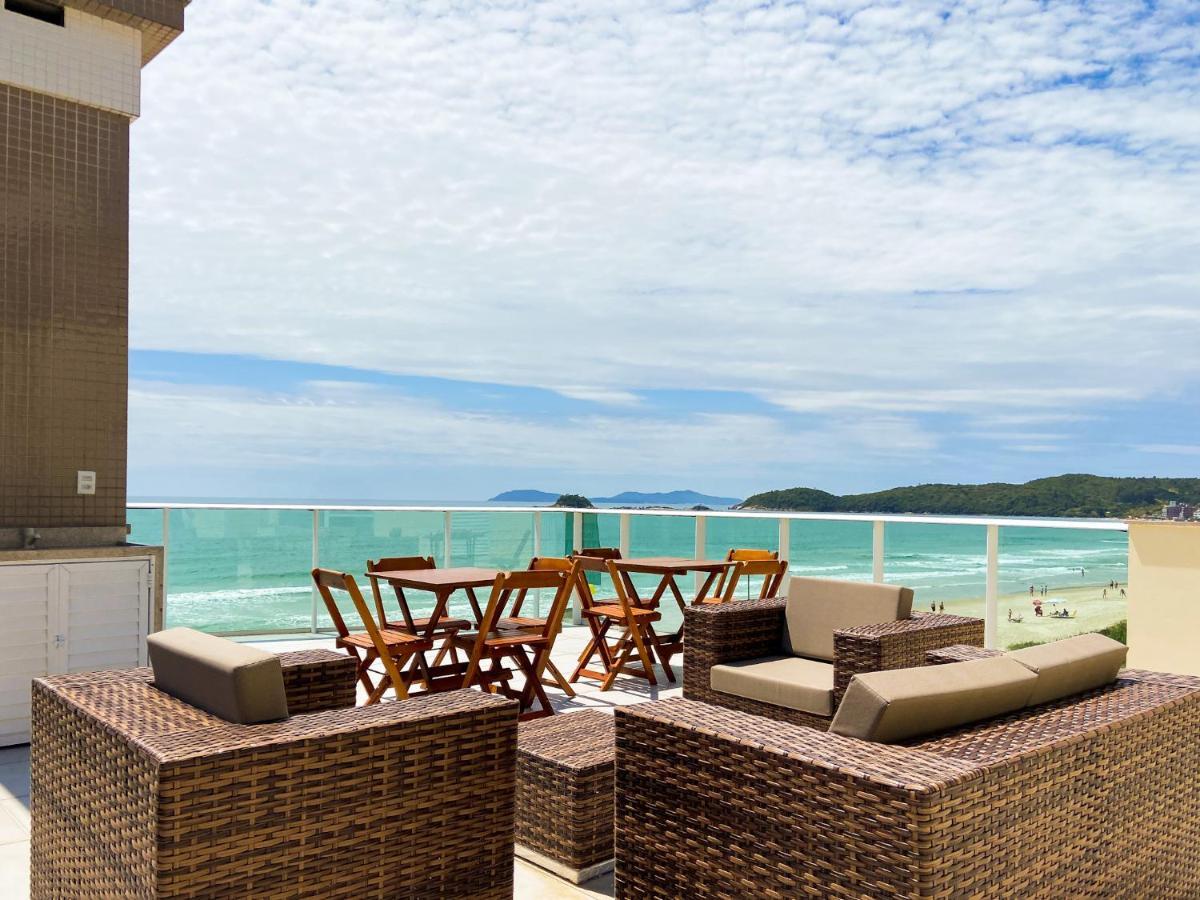Apartamento Infinito - Cobertura Frente Mar Com Piscina Governador Celso Ramos Exterior foto