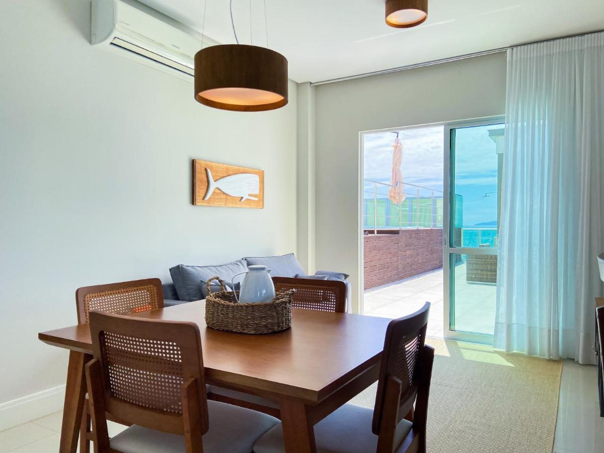 Apartamento Infinito - Cobertura Frente Mar Com Piscina Governador Celso Ramos Exterior foto