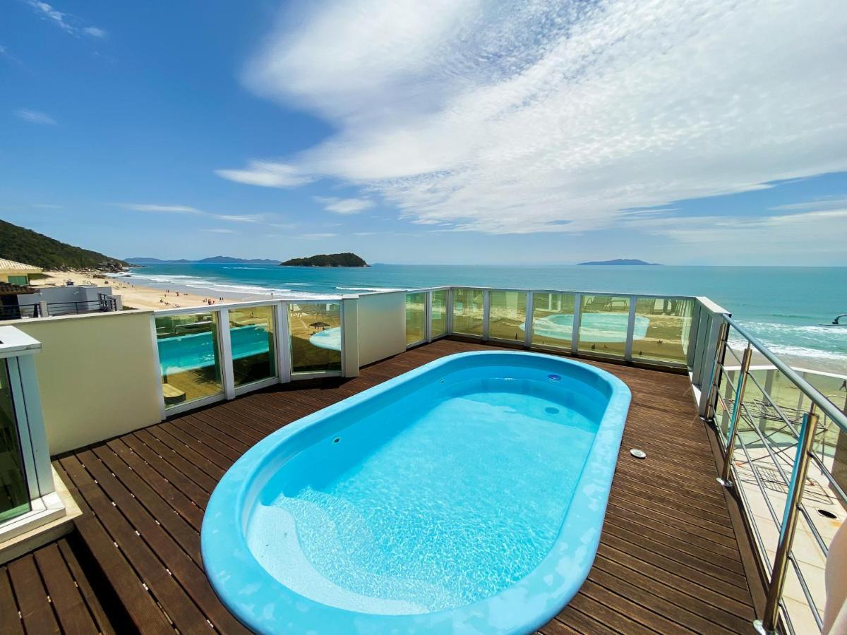 Apartamento Infinito - Cobertura Frente Mar Com Piscina Governador Celso Ramos Exterior foto