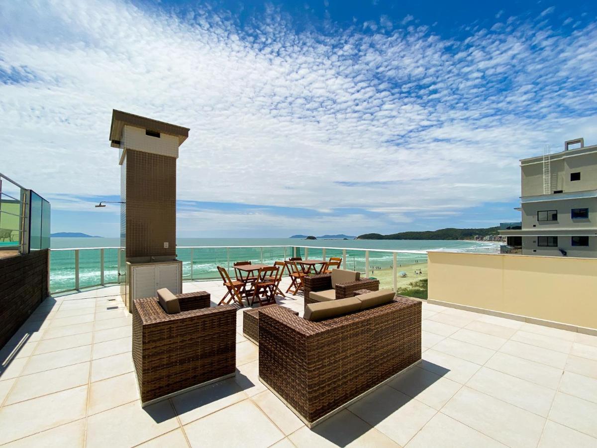 Apartamento Infinito - Cobertura Frente Mar Com Piscina Governador Celso Ramos Exterior foto
